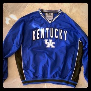💙 UK V-Neck Stadium Pullover
